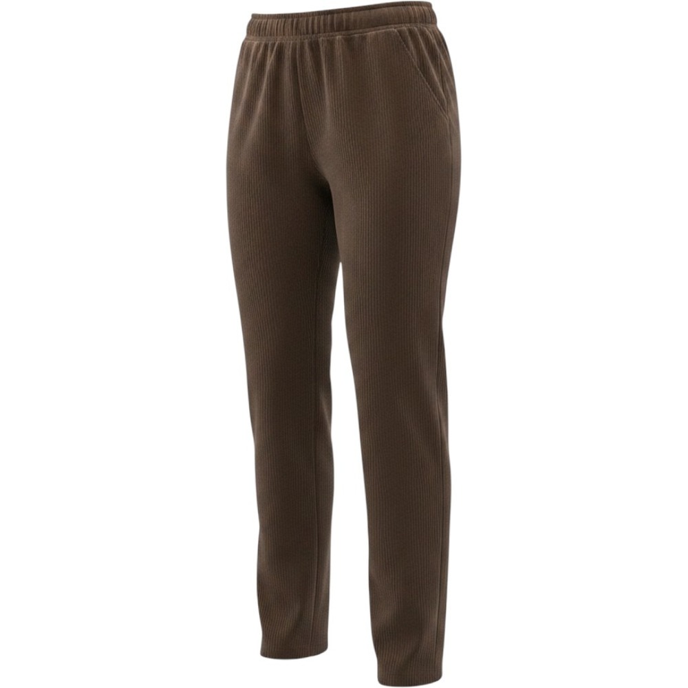 June & Daisy Womens Brown Corduroy Pull On Leggings Pants Size M